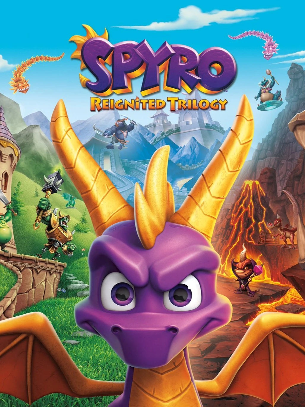 Spyro Reignited Trilogy - carátula