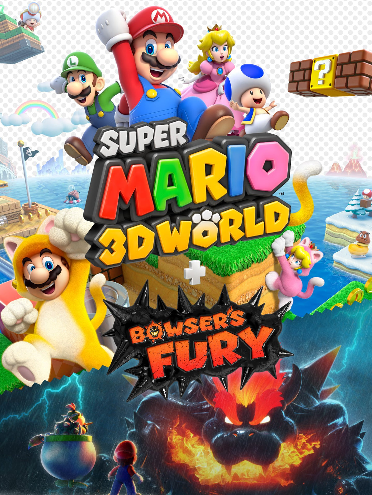 Super Mario 3D World + Bowser's Fury - carátula
