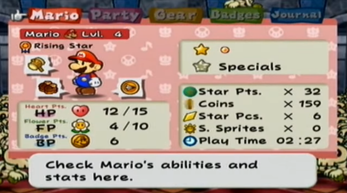 Paper Mario: La Puerta Milenaria - captura