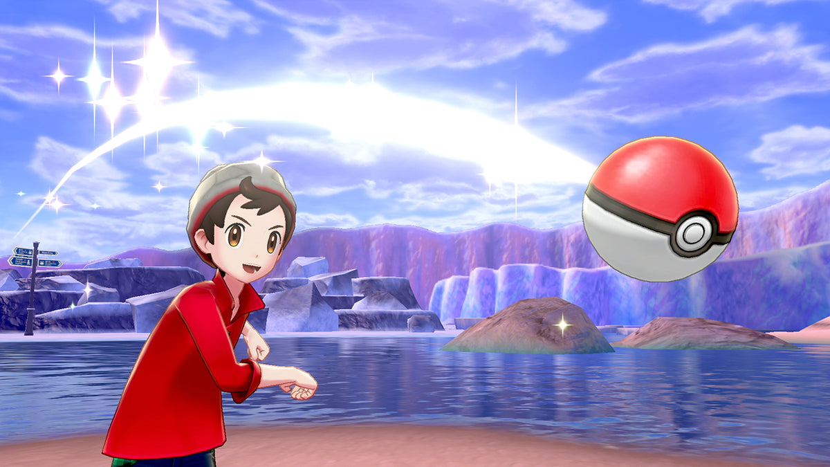 Pokémon Escudo - captura