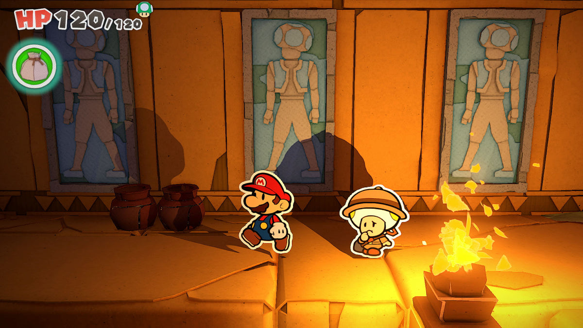 Paper Mario: The Origami King - captura
