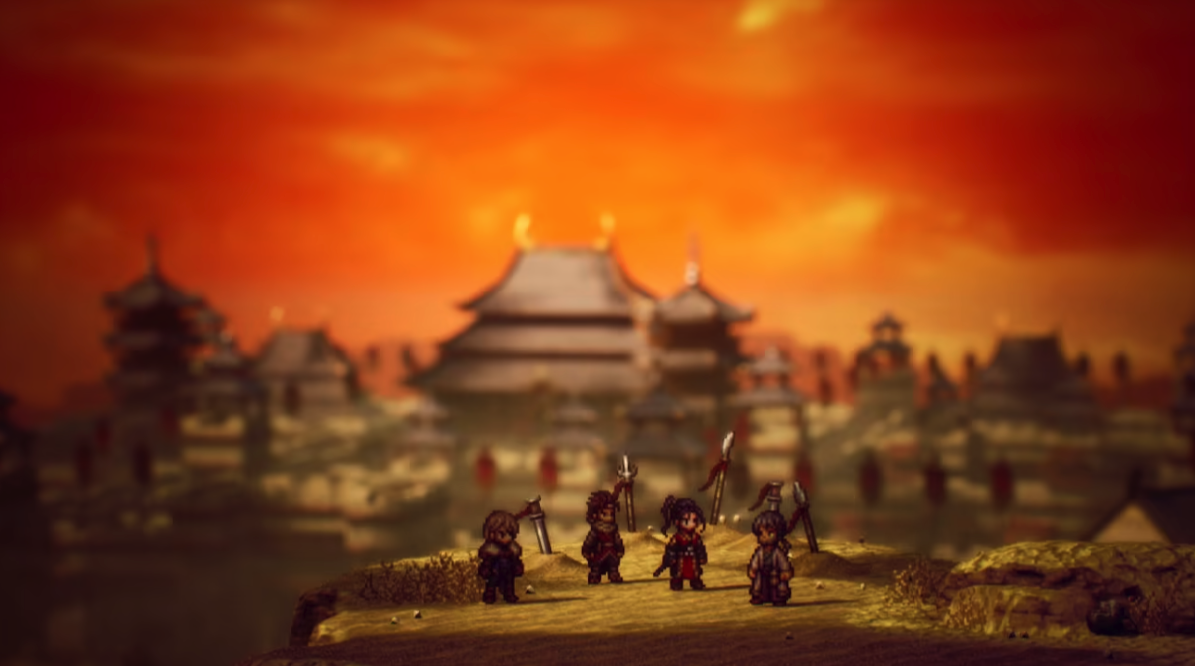 Octopath Traveler II - captura