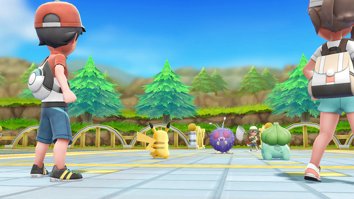Pokémon: Let's Go, Pikachu! - captura