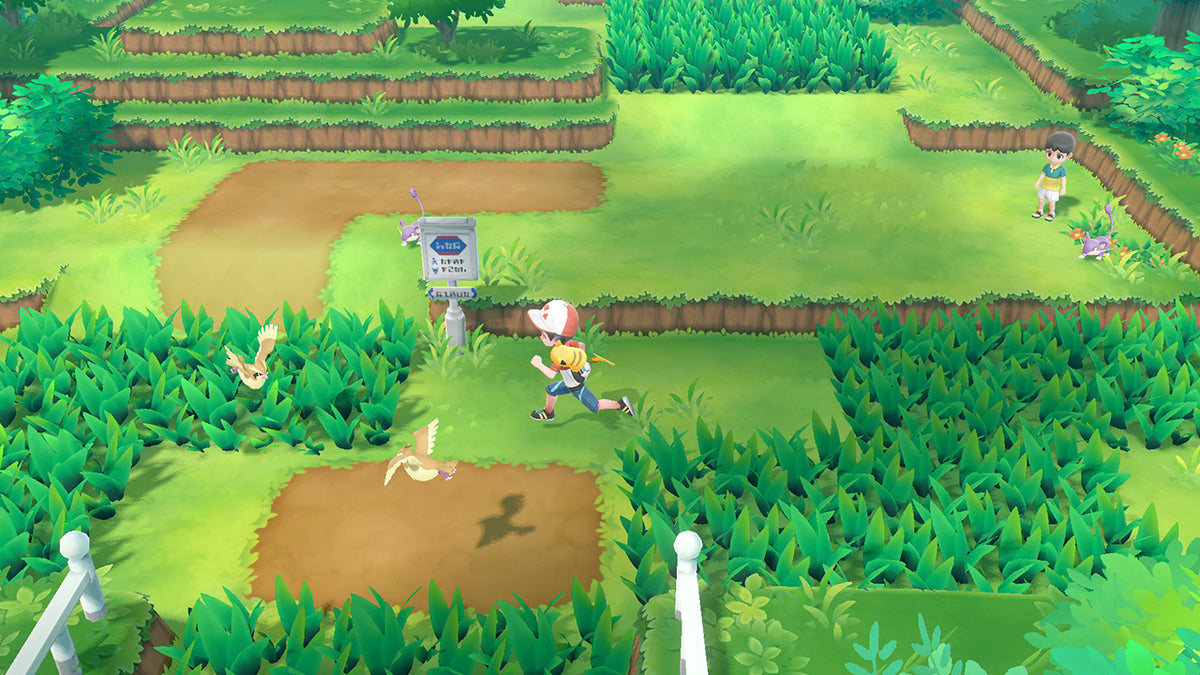 Pokémon: Let's Go, Pikachu! - captura